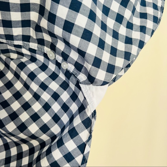J. Crew long sleeve plaid Gingham classic casual cotton button down shirt - Picture 8 of 8